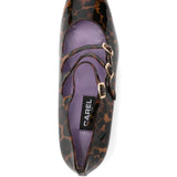 Pumps Kina leopardate 40mm in marrone Carel paris - donna 