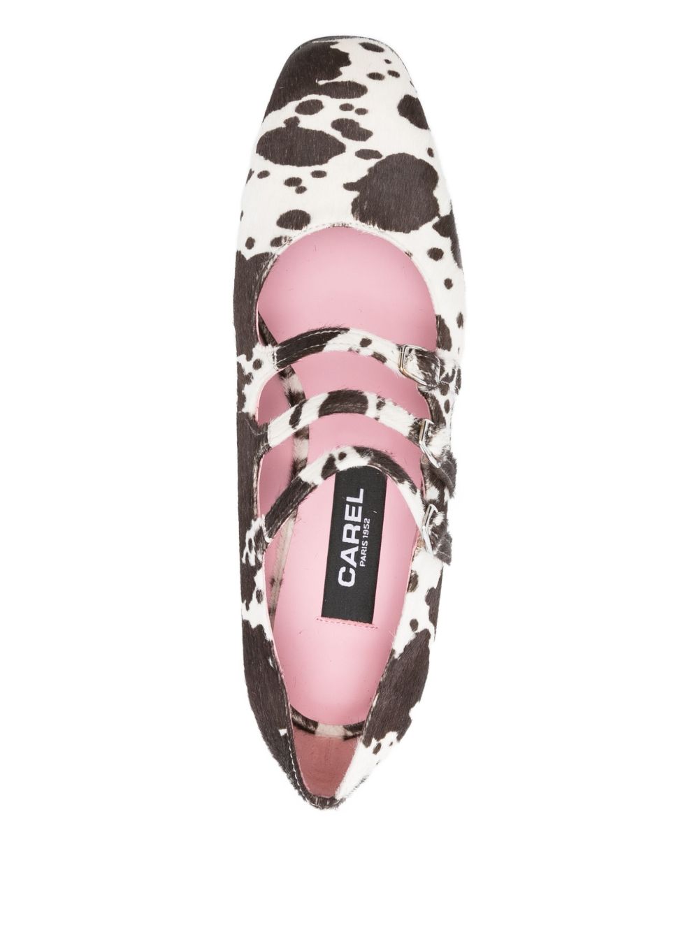 Decollete kina con stampa animalier multicolore Carel paris - donna 