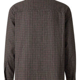 Camicia a quadri in marrone Carrer - unisex 