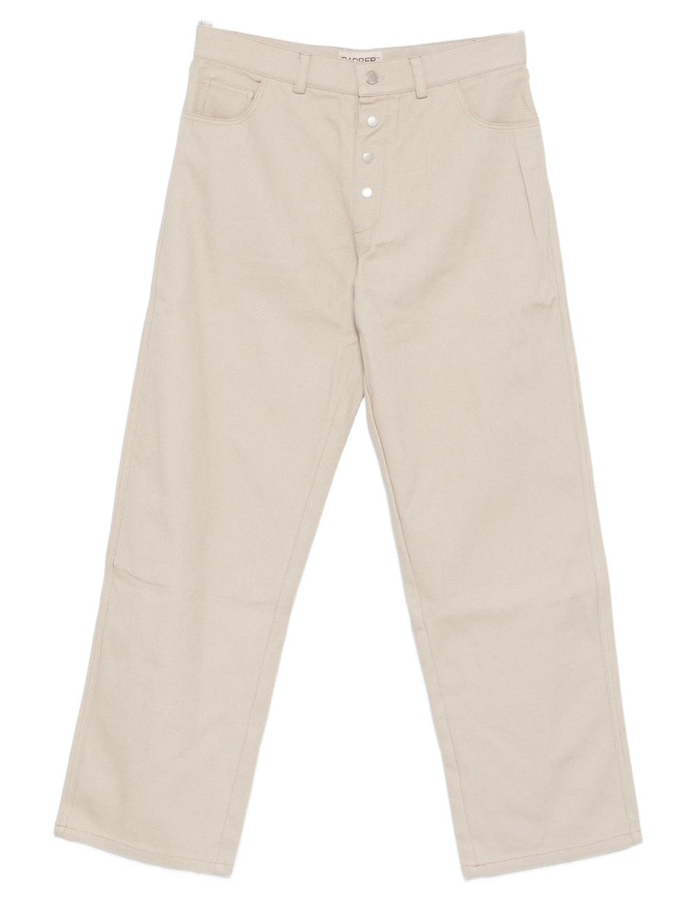 Jeans con tsche in beige Carrer - uomo 
