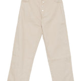 Jeans con tsche in beige Carrer - uomo 