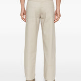 Jeans con tsche in beige Carrer - uomo 