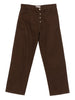 Jeans con tasche in marrone Carrer - uomo