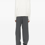 T-shirt con bottoni in bianco Carrer - unisex 