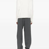 T-shirt con bottoni in bianco Carrer - unisex 