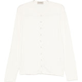 T-shirt con bottoni in bianco Carrer - unisex 