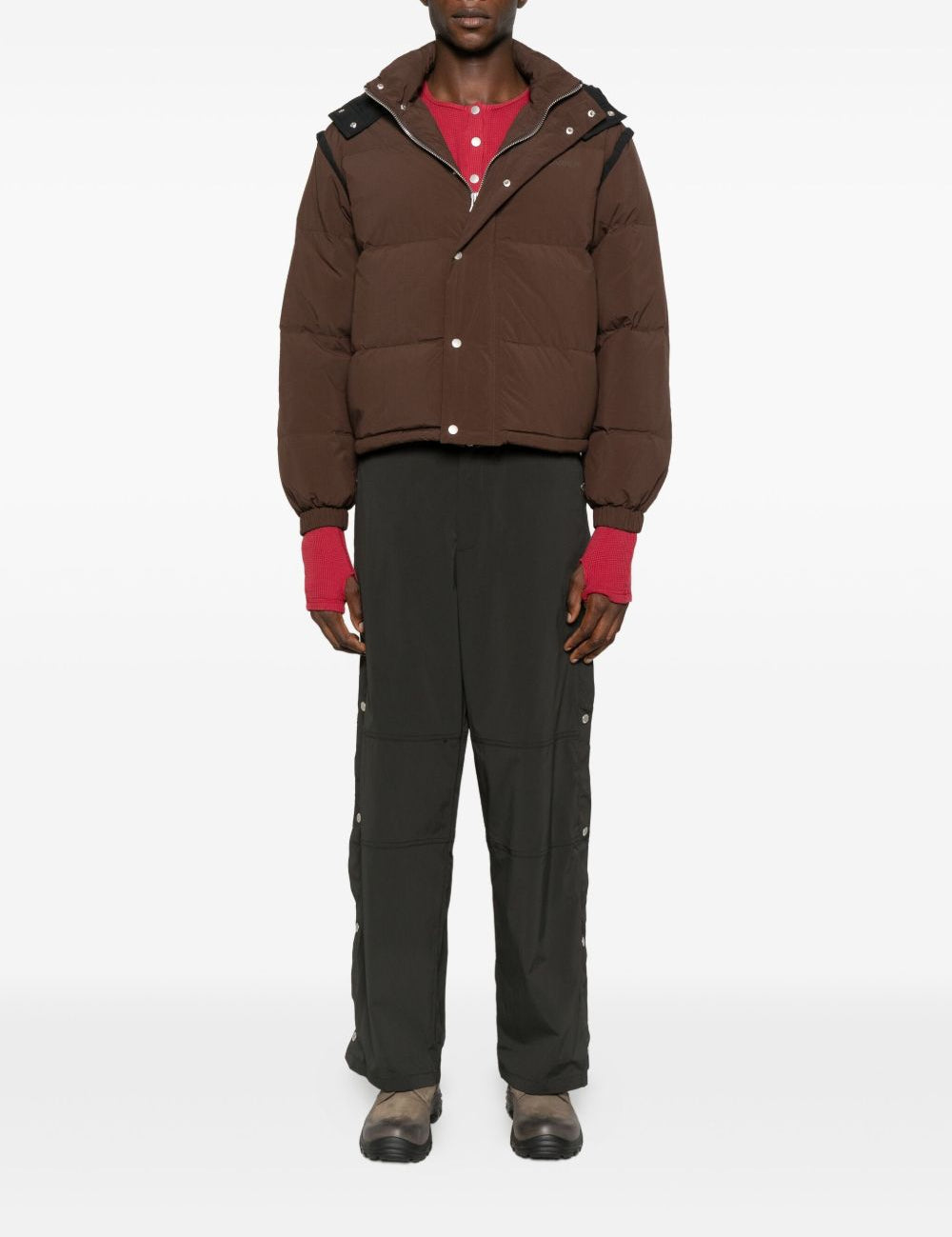 Piumino Crosby in marrone Carrer - unisex 
