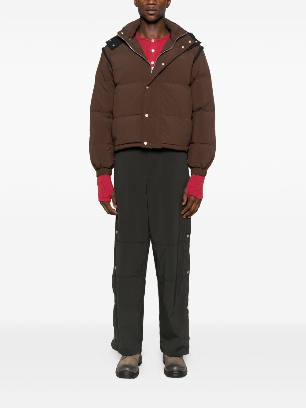 Piumino Crosby in marrone Carrer - unisex 