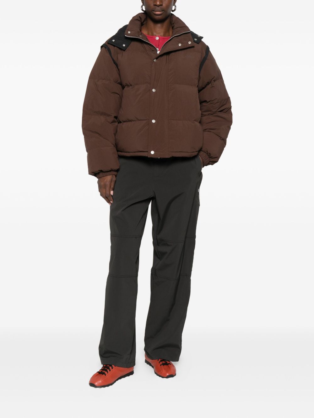 Piumino Crosby in marrone Carrer - unisex 