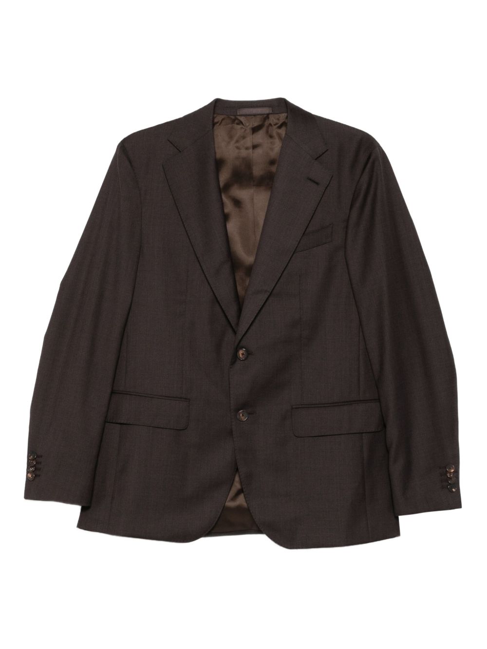 Completo monopetto in marrone Caruso - uomo 