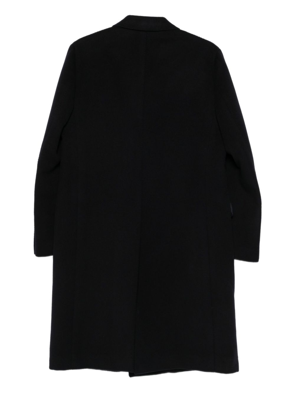 Cappotto doppiopetto in nero Caruso - uomo 