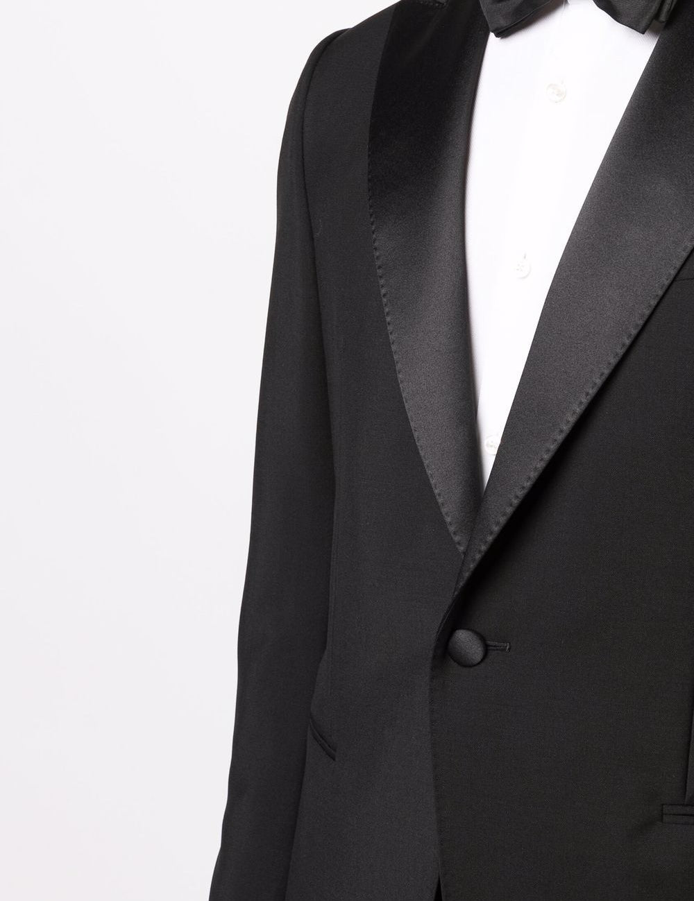 Completo monopetto due pezzi in nero Caruso - uomo 