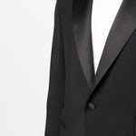 Completo monopetto due pezzi in nero Caruso - uomo 