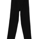 Pantaloni plissé con righe laterali in nero Casablanca - uomo 