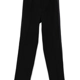 Pantaloni plissé con righe laterali in nero Casablanca - uomo 
