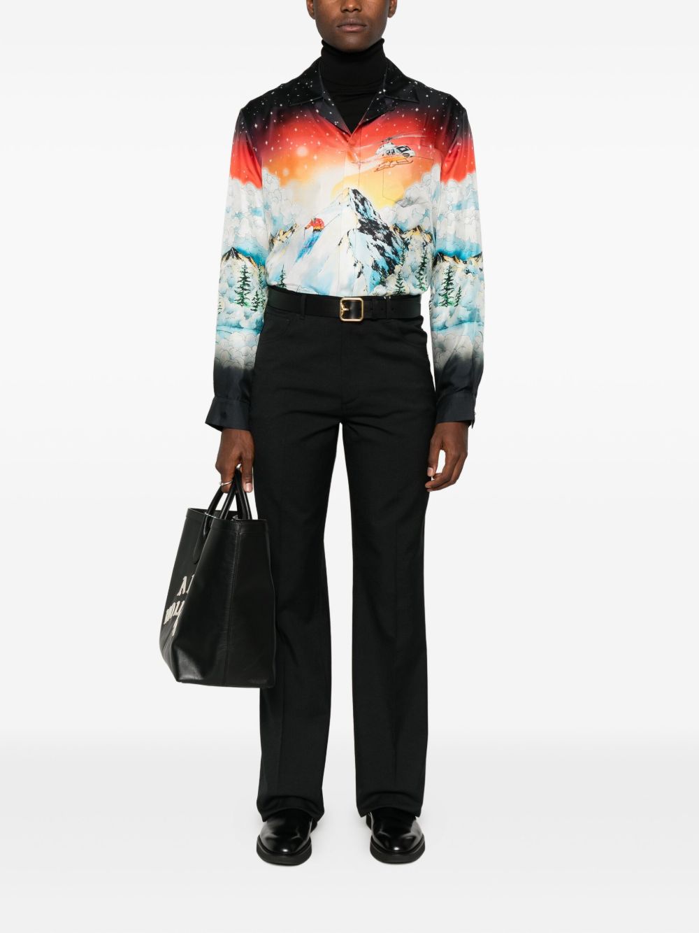 Camicia Vivaci multicolore Casablanca - unisex 