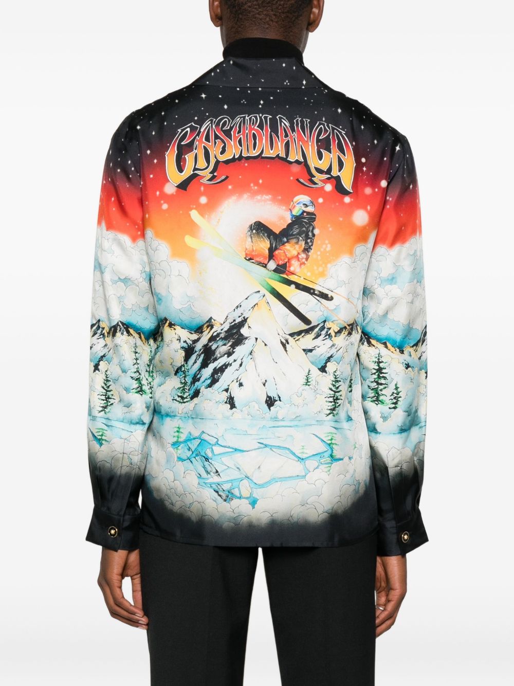 Camicia Vivaci multicolore Casablanca - unisex 