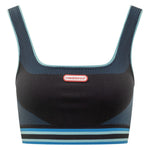 Bralette con logo in blu Casablanca - donna 