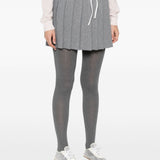 Gonna plissettata con coulisse in grigio Casablanca - donna 