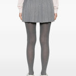 Gonna plissettata con coulisse in grigio Casablanca - donna 