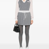 Polo con logo in grigio Casablanca - donna 