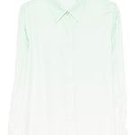 Camicia con effetto sfumato in verde chiaro Casablanca - donna 