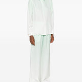 Camicia con effetto sfumato in verde chiaro Casablanca - donna 