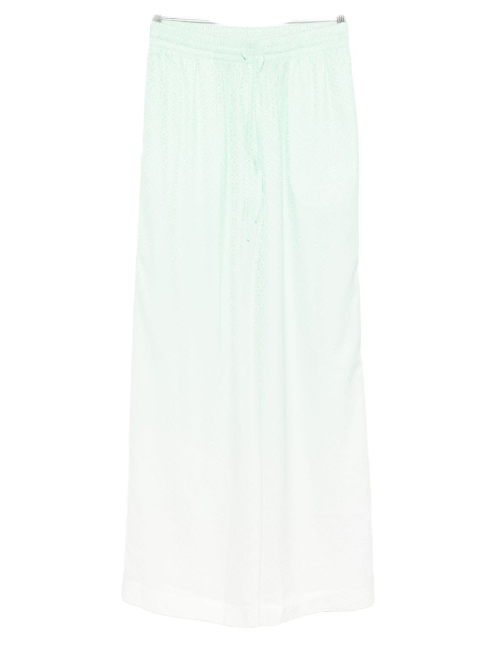 Pantaloni effetto sfumato in verde chiaro Casablanca - uomo 