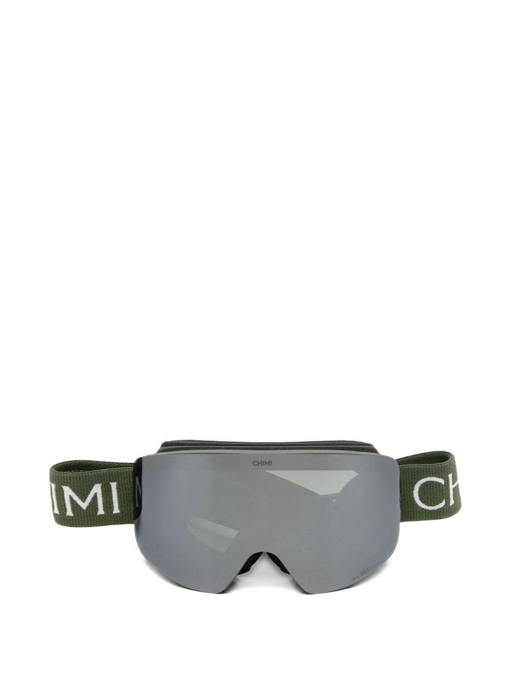 Occhiali da sci con logo in verde Chimi - unisex 