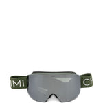 Occhiali da sci con logo in verde Chimi - unisex 