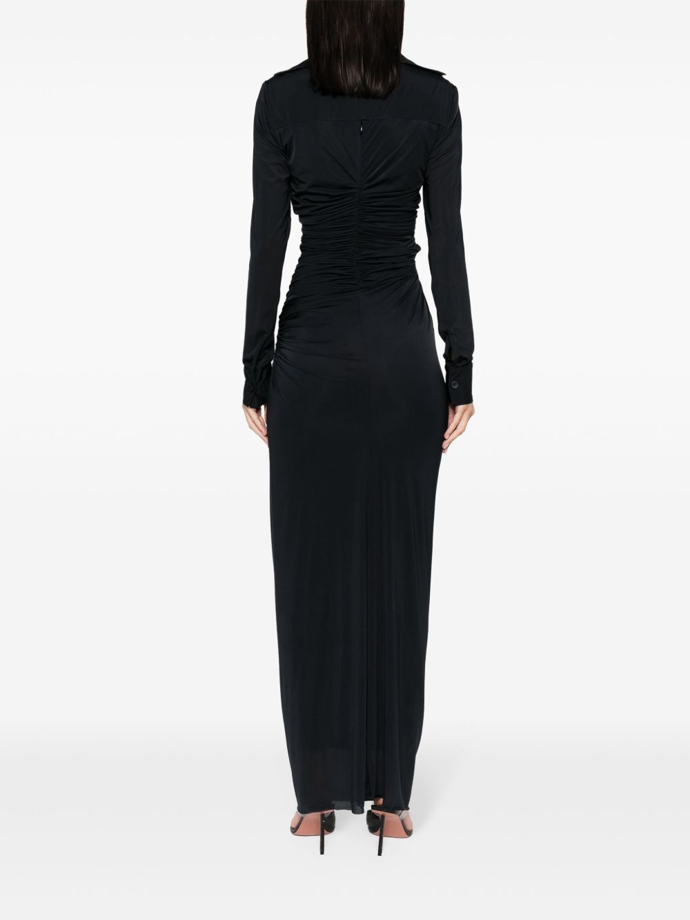 Abito Venus con scollo profondo in nero Christopher esber - donna 