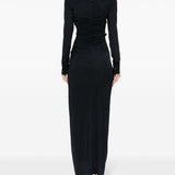 Abito Venus con scollo profondo in nero Christopher esber - donna 