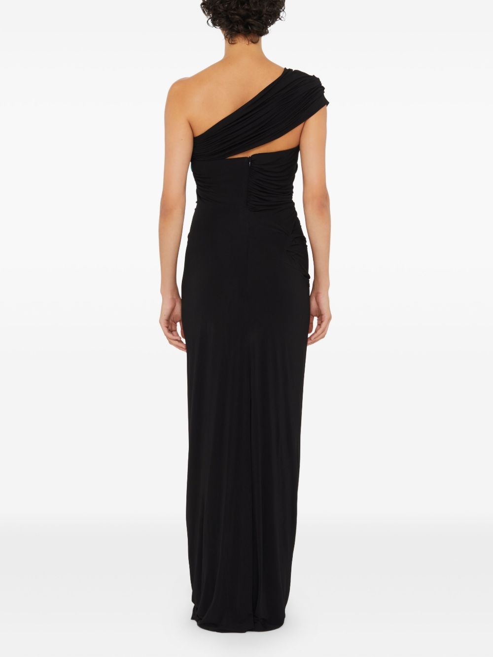 Abito Beach Glass lungo drappeggiato in nero Christopher esber - donna 