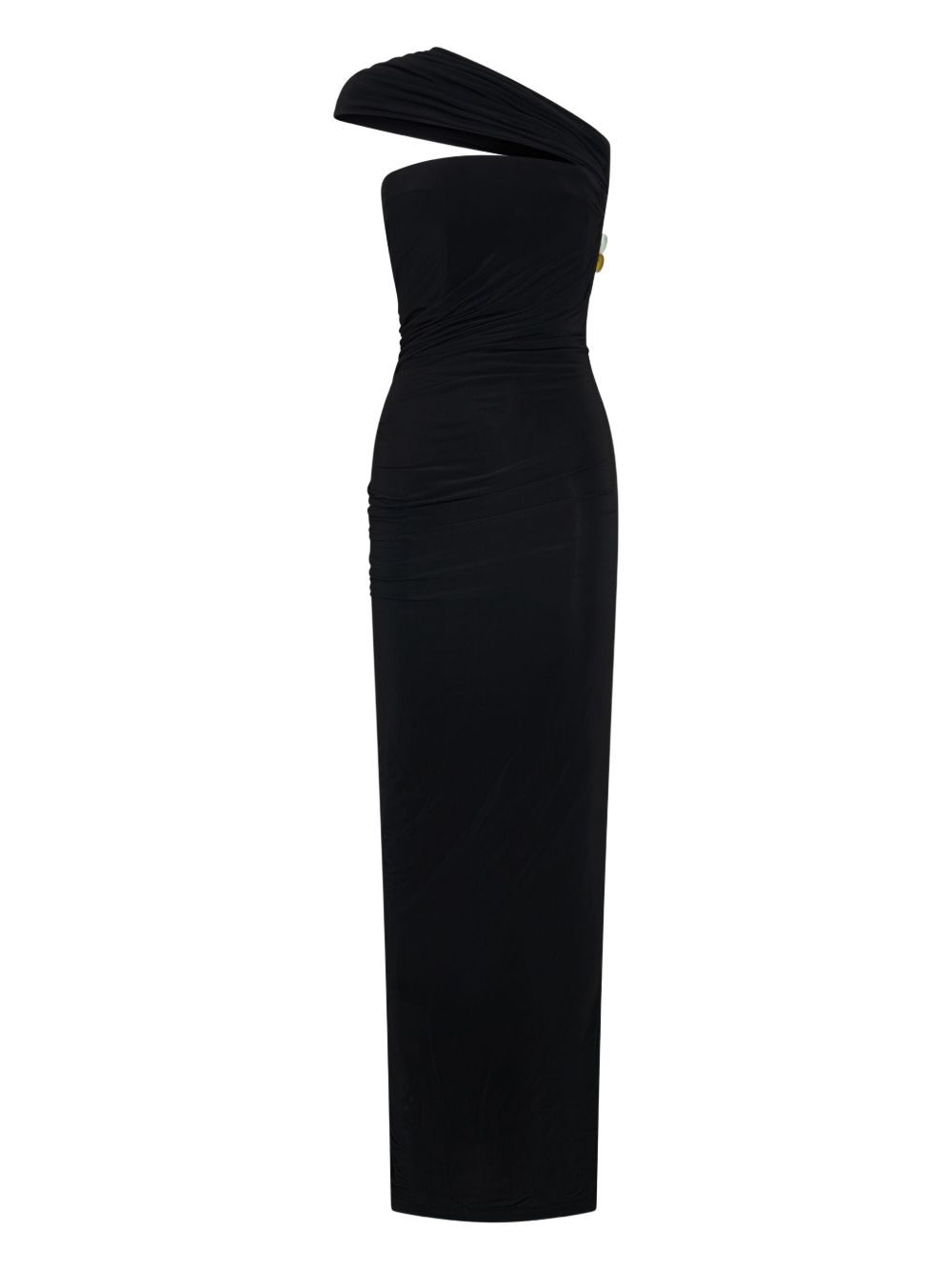 Abito Beach Glass lungo drappeggiato in nero Christopher esber - donna 