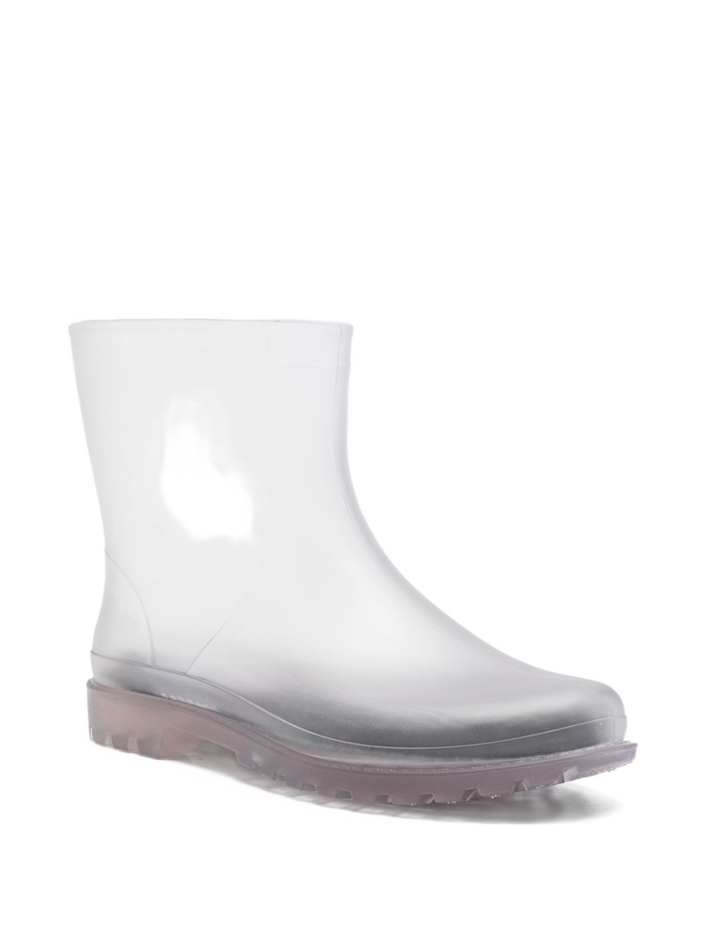 Stivali di gomma monsone in bianco Christopher esber - donna 