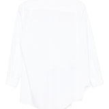 Camicia con orlo asimmetrico in bianco Comme Des Garçons - donna 