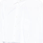 Camicia con orlo asimmetrico in bianco Comme Des Garçons - donna 