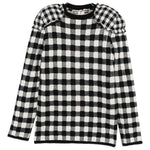 Maglia con spalline in bianco e nero Comme Des Garçons - donna 