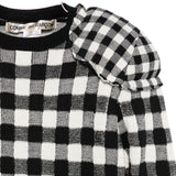 Maglia con spalline in bianco e nero Comme Des Garçons - donna 