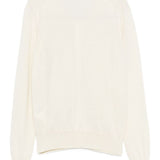 Cardigan a maniche lunghe con ruches in avorio Comme des garcons comme des garcons - donna 