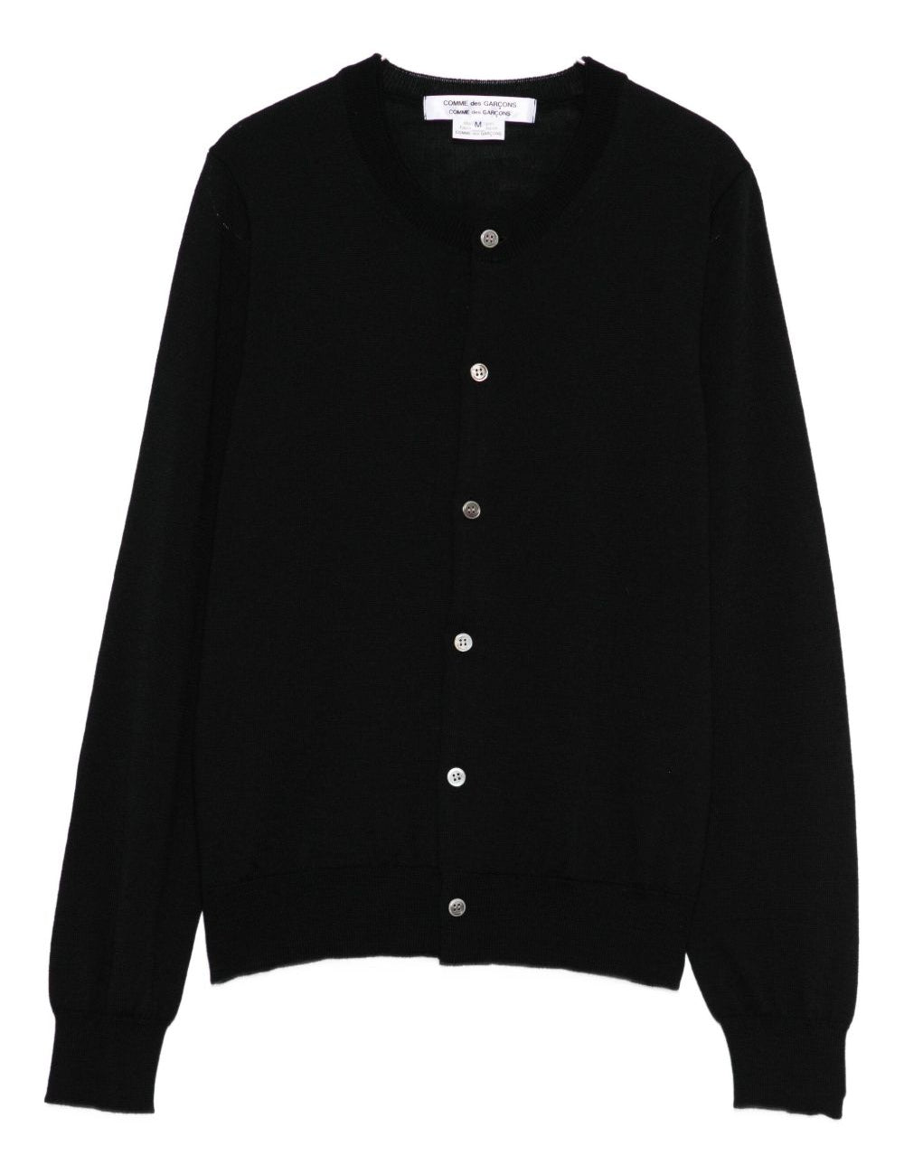 Cardigan a maniche lunghe in nero Comme des garcons comme des garcons - donna 