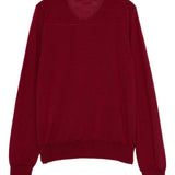 Cardigan a maniche lunghe in bordeaux Comme des garcons comme des garcons - donna 