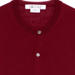 Cardigan a maniche lunghe in bordeaux Comme des garcons comme des garcons - donna 