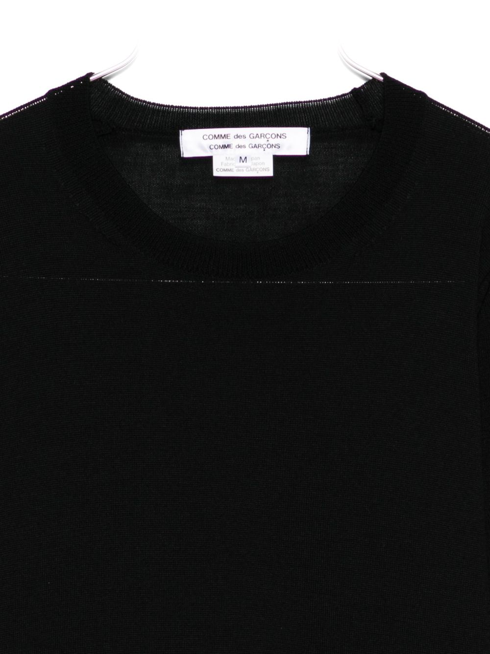 Maglione a maniche lughe in nero Comme des garcons comme des garcons - donna 