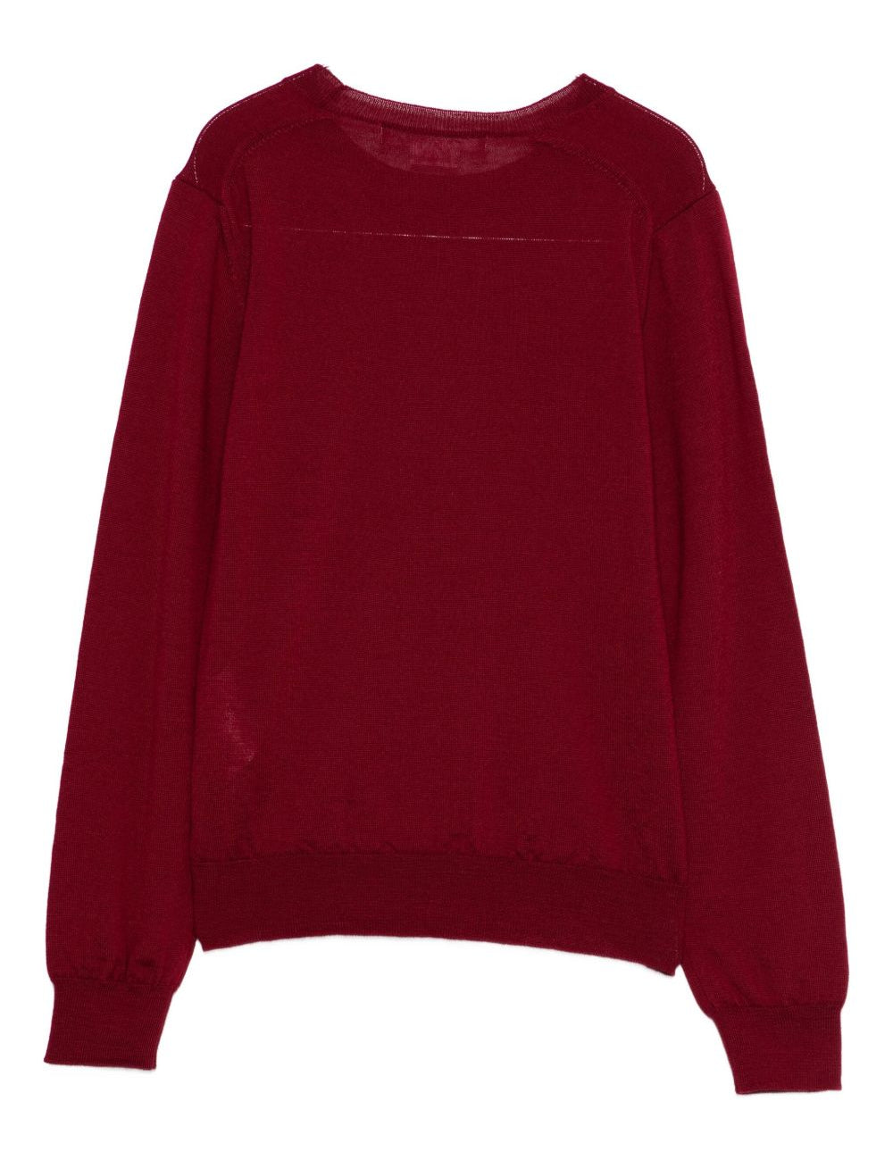 Maglione a maniche lughe in bordeaux Comme des garcons comme des garcons - donna 