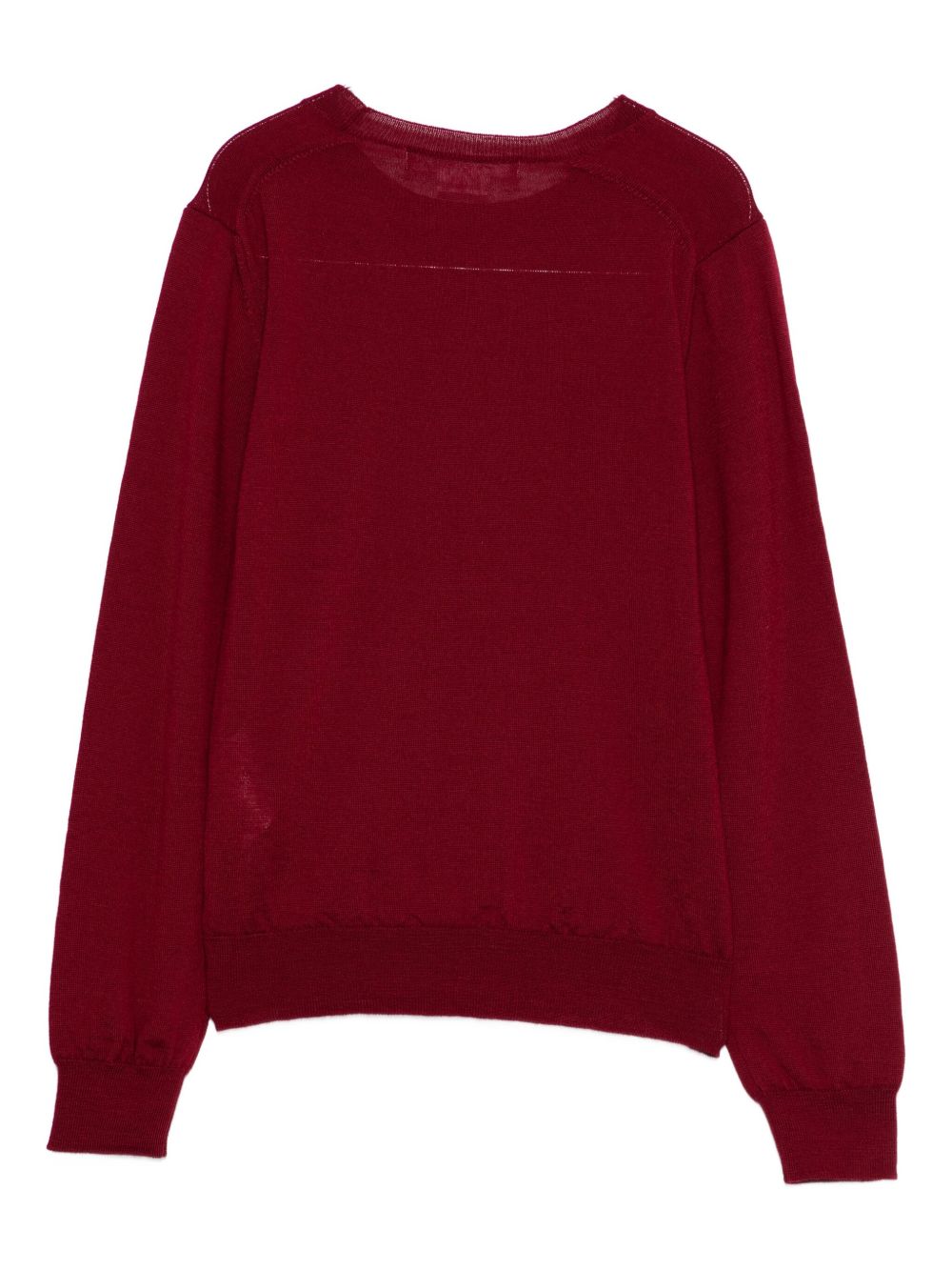 Maglione a maniche lughe in bordeaux Comme des garcons comme des garcons - donna 