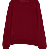 Maglione a maniche lughe in bordeaux Comme des garcons comme des garcons - donna 