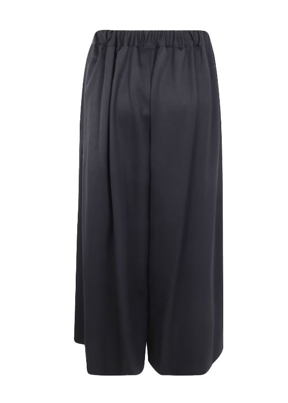 Pantaloni a gamba larga in nero Comme Des Garçons Comme Des Garçons - uomo 