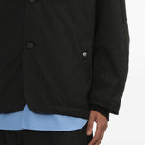 Giacca monopetto con motivo gessato  in nero Comme des garcons homme - uomo 