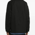 Giacca monopetto con motivo gessato  in nero Comme des garcons homme - uomo 
